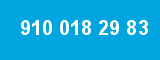 910 018 29 83 910 018 29 83